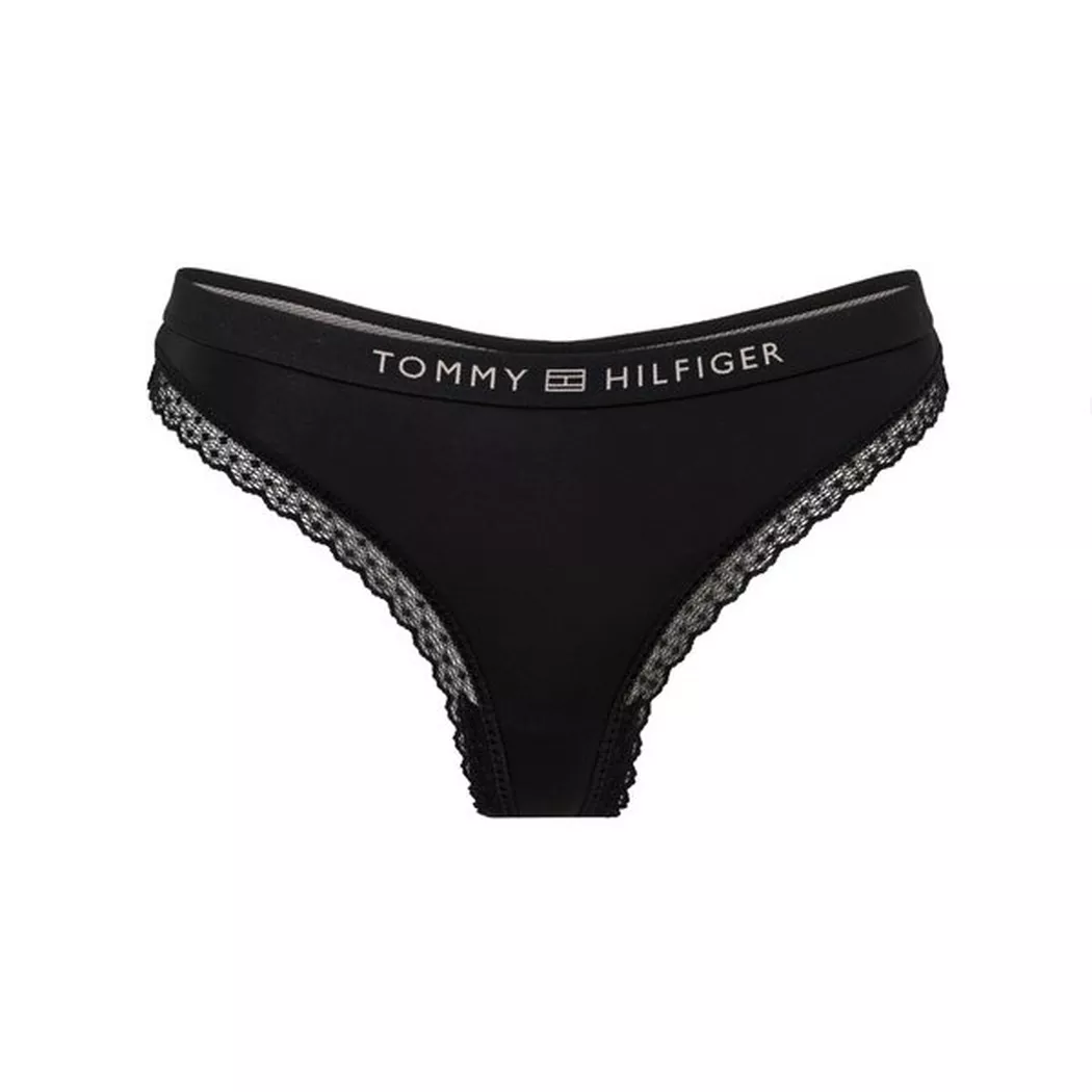 Tanga Tommy Hilfiger Heritage Classic Noir Taille XS 2