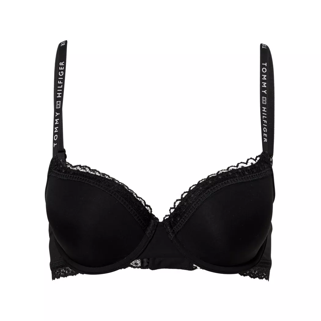 Tommy Hilfiger - Bügel-BH, wattiert, für Damen, Black, Größe 80A