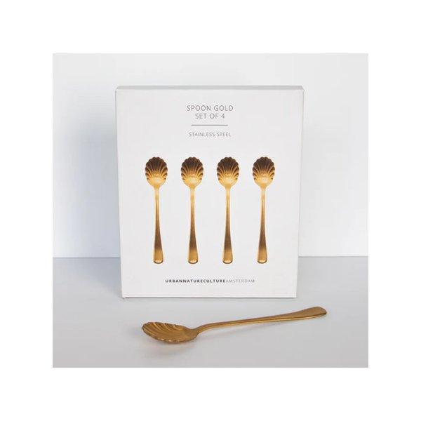 URBAN NATURE CULTURE Cucchiaino da caffè, 4 pezzi Good Morning 