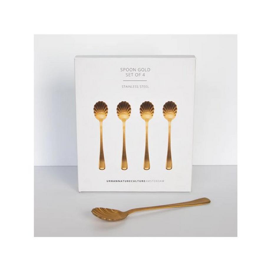 URBAN NATURE CULTURE Cuillère à café, 4 pièces Good Morning 
