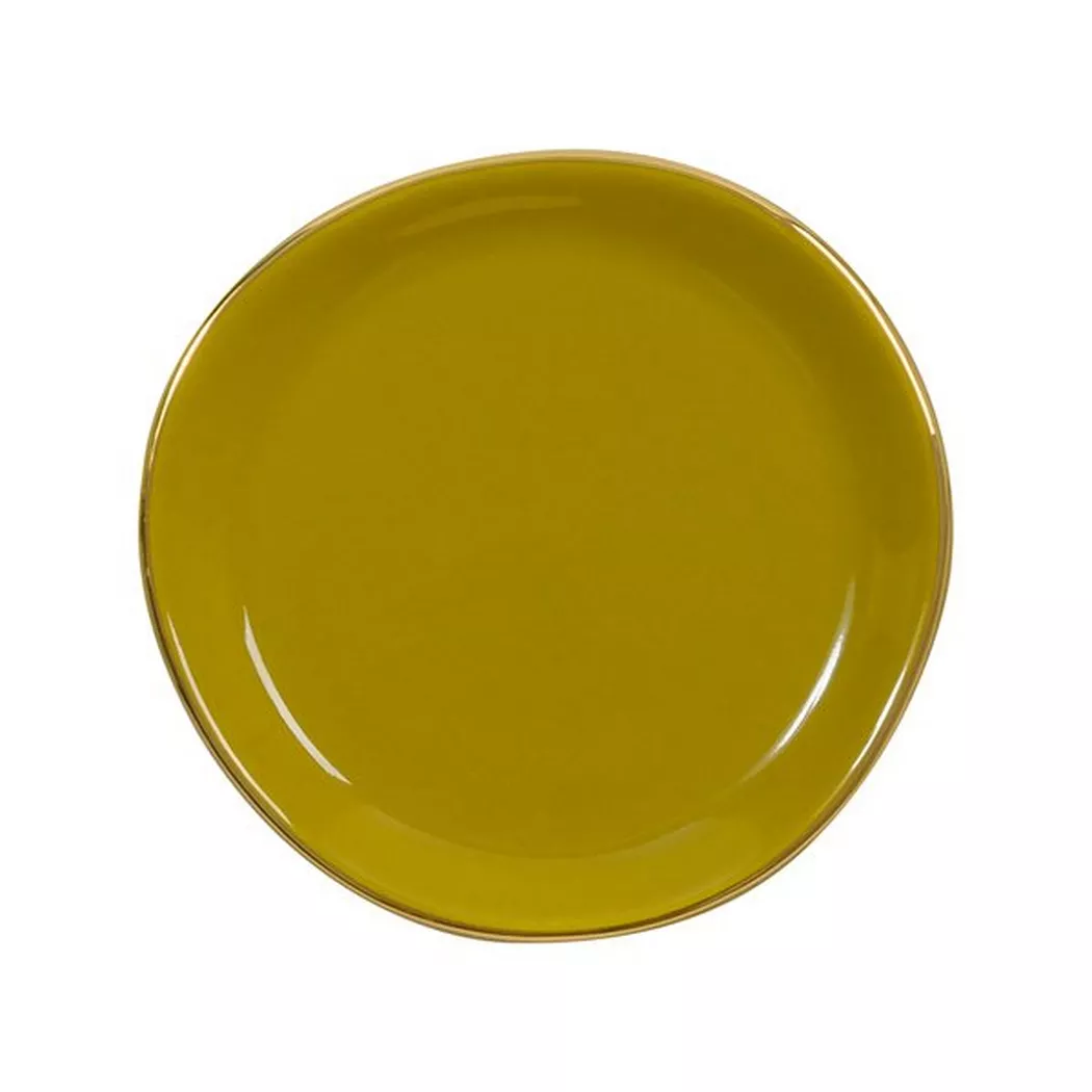 URBAN NATURE CULTURE - Runder Teller, 9cm, Senfgelb