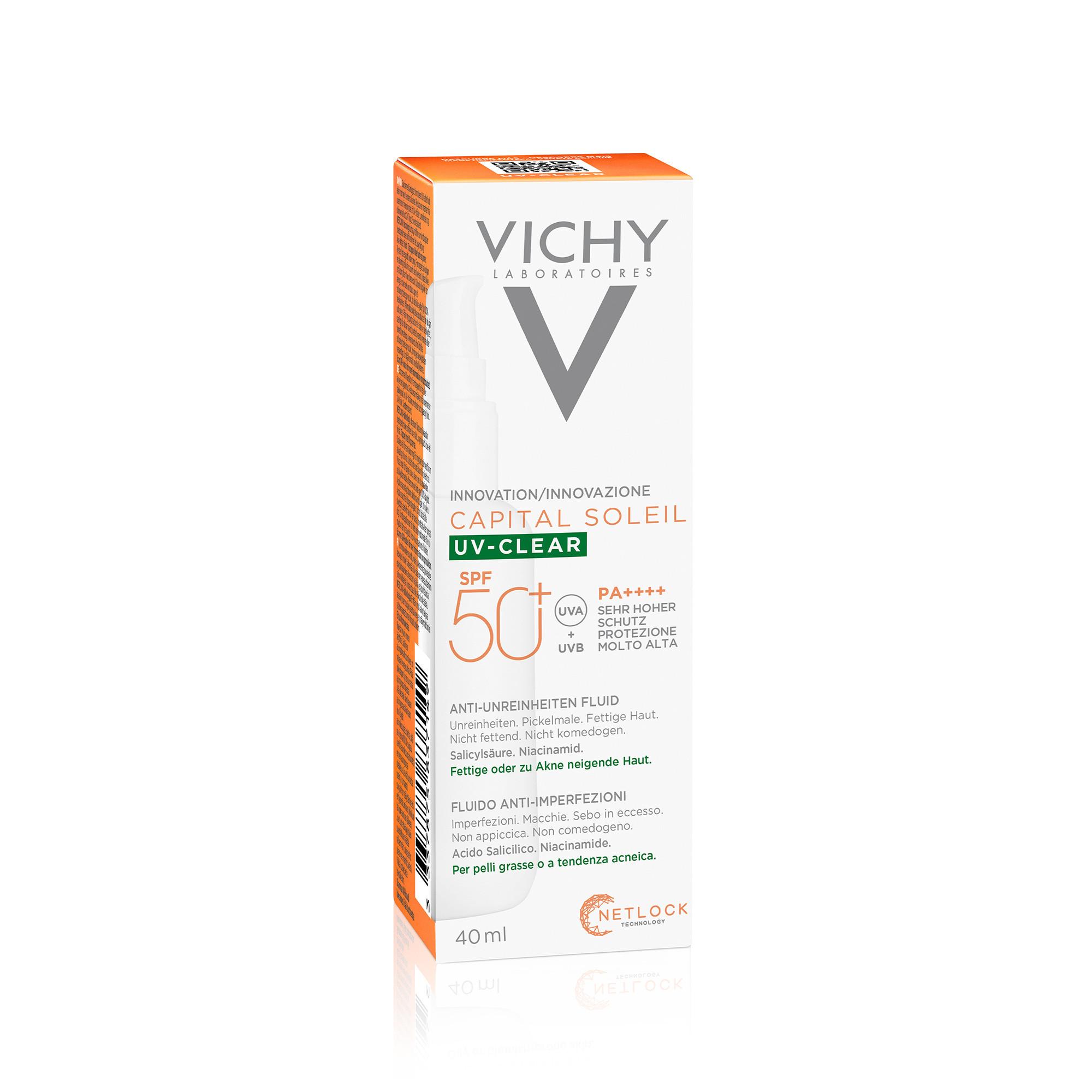 VICHY  Capital Soleil Uv-Clear SPF50+  