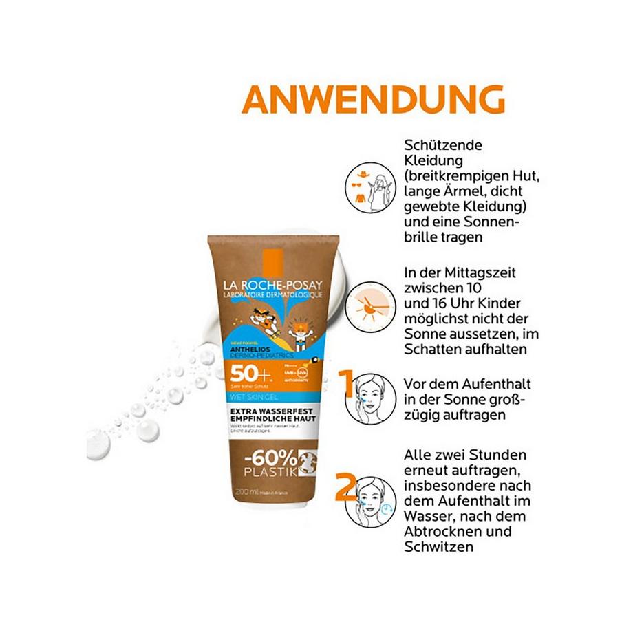 LA ROCHE POSAY   Dermo Wet Skin Gel LSF 50+ 