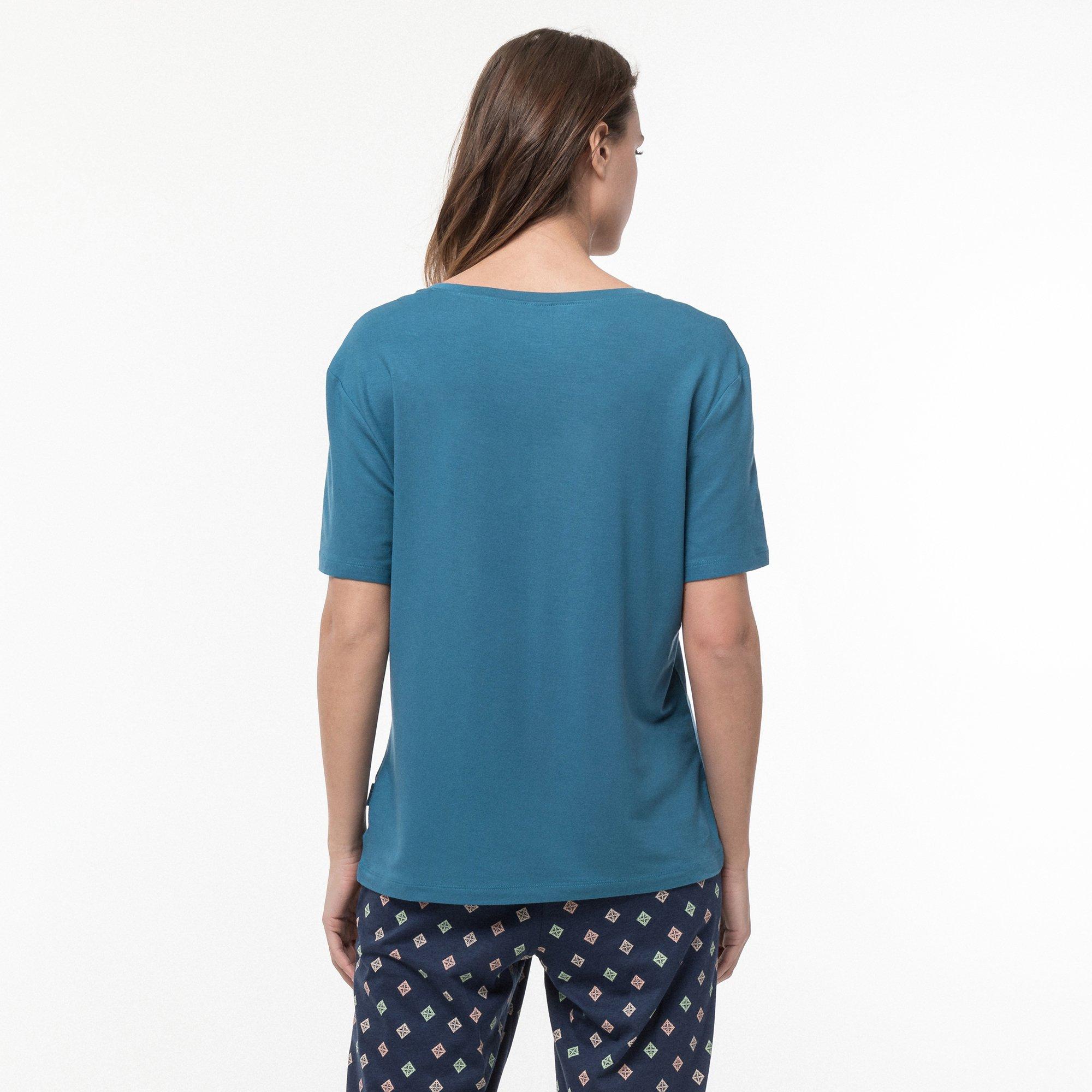 Calvin Klein Ultra Light Lounge T-shirt girocollo, manica corta Blu