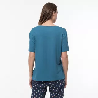 Calvin Klein Ultra Light Lounge T-shirt girocollo, manica corta Blu