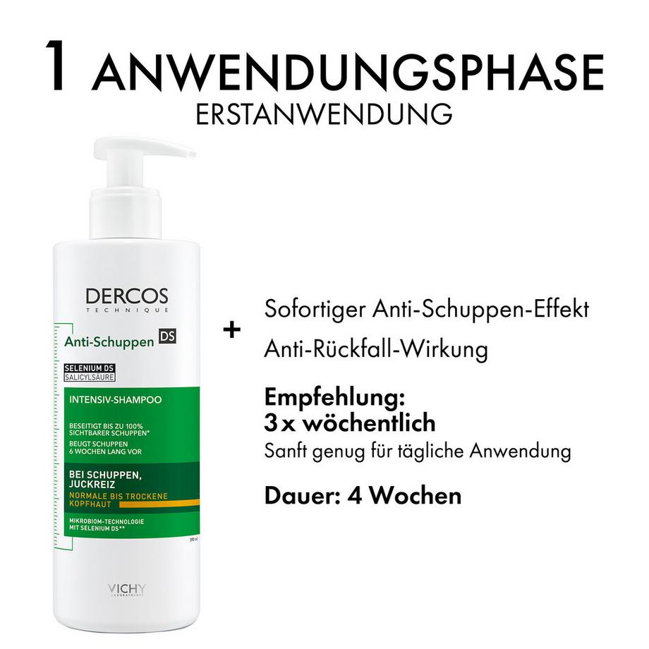 VICHY  Dercos Anti-Schuppen Shampoo trockene Kopfhaut 