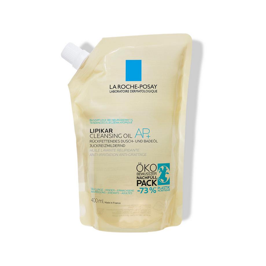 LA ROCHE POSAY Lipikar Duschöl AP+ Refill Lipikar Confezione di ricarica di olio per doccia e bagno AP+ 