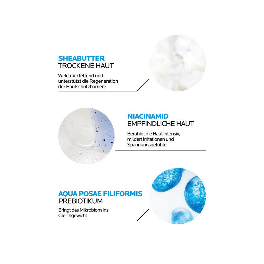 LA ROCHE POSAY Lipikar Duschöl AP+ Refill Lipikar Confezione di ricarica di olio per doccia e bagno AP+ 