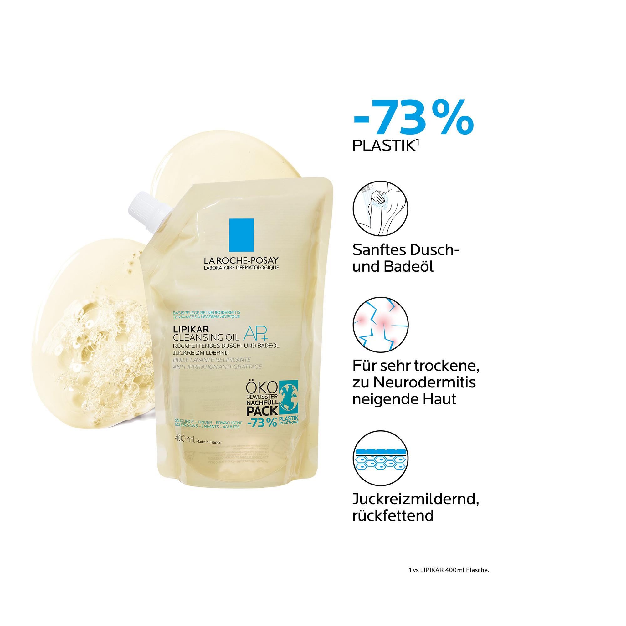 LA ROCHE POSAY Lipikar Duschöl AP Refill Lipikar Dusch- und Badeöl AP+ Nachfüllpack 