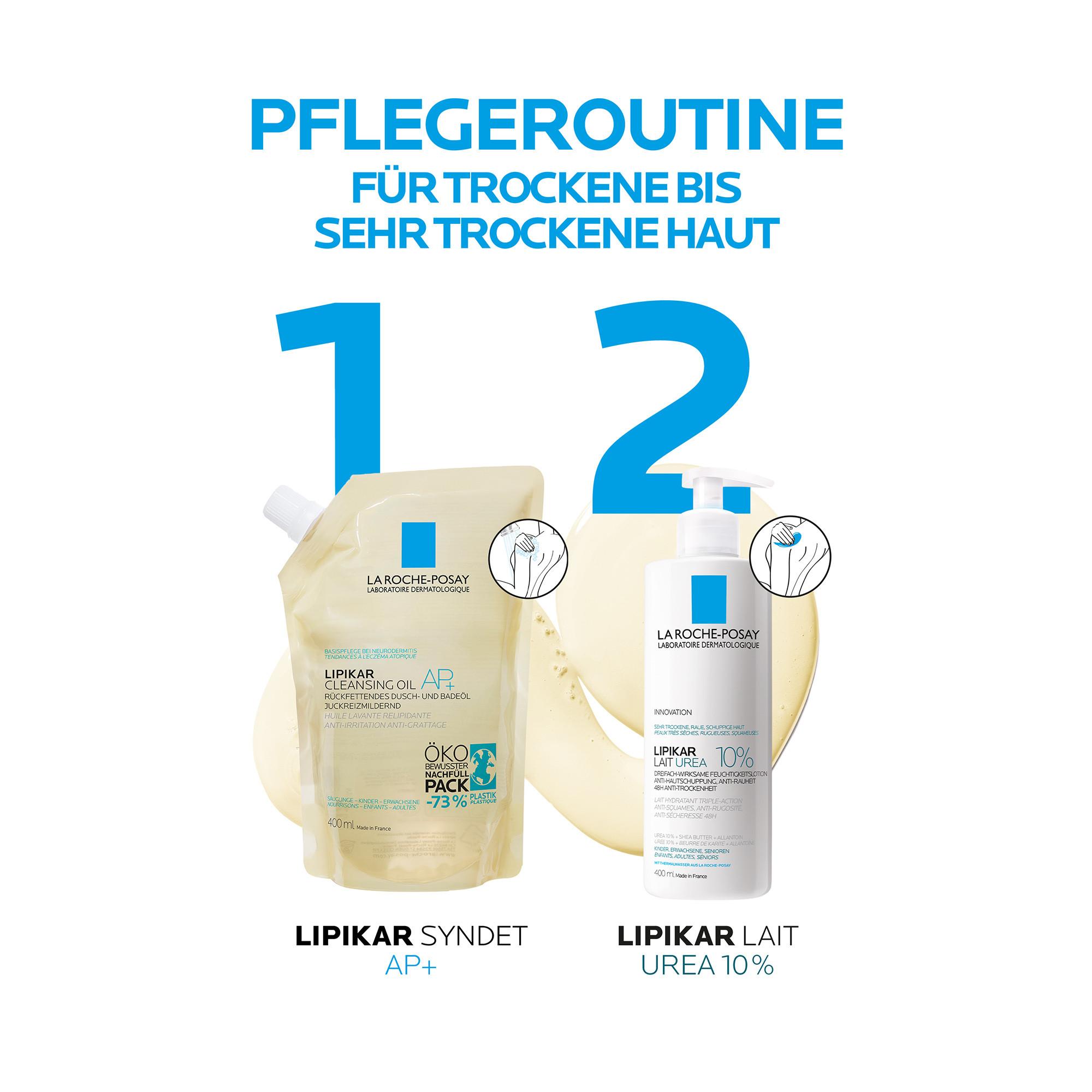 LA ROCHE POSAY Lipikar Duschöl AP Refill Lipikar Dusch- und Badeöl AP+ Nachfüllpack 