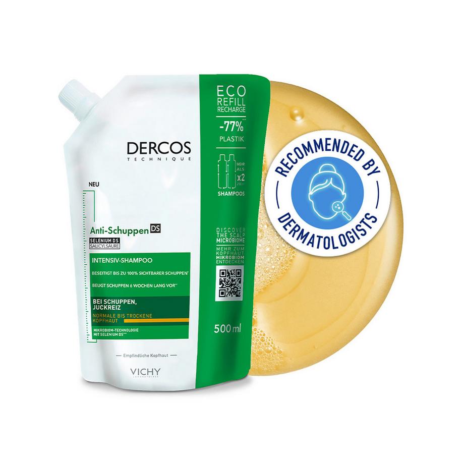 Dercos shampooing antipelliculaire recharge