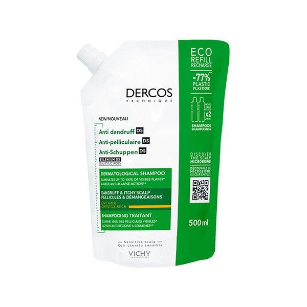 Image of Dercos Anti-schuppen Shampoo Nachfüllpack Unisex 500 ml