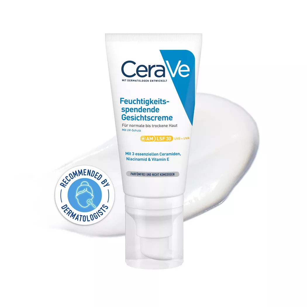 CeraVe Feuchtigkeitsspendende Gesichtscreme SPF30 (52ml)