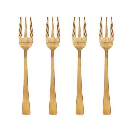 URBAN NATURE CULTURE Kuchengabel, 4 Stück Good Morning 