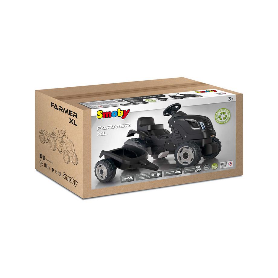 Smoby  Tracteur Farmer XL avec remorque  