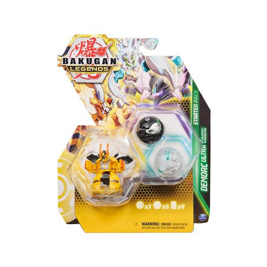 Bakugan  Legends Starter Pack mit 3 Bakugan, Zufallsauswahl 