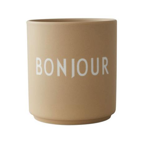 Design Letters Mug ohne Henkel Favourite Bonjour 