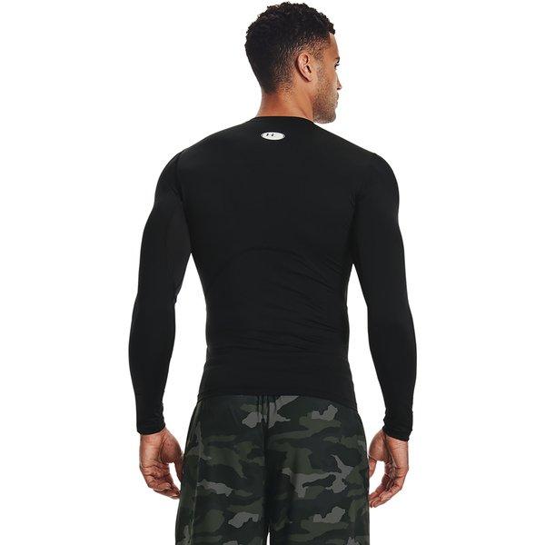 UNDER ARMOUR UA HG Armour Comp LS T-shirt, col rond, manches longues 