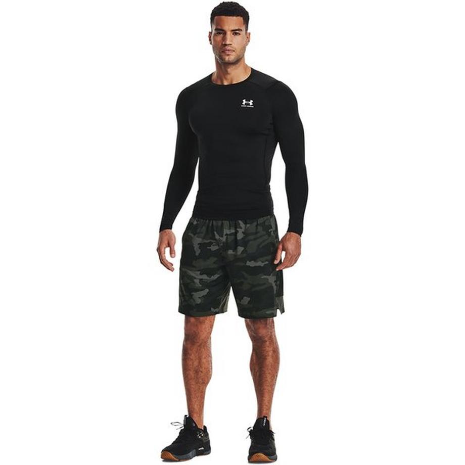 UNDER ARMOUR UA HG Armour Comp LS T-Shirt, Rundhals, langarm 