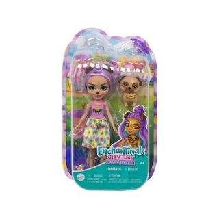 Enchantimals  Poupée Penna Pug de City Tails  