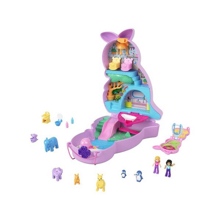 polly pocket  Borsa mamma e Joey Kangaroo 