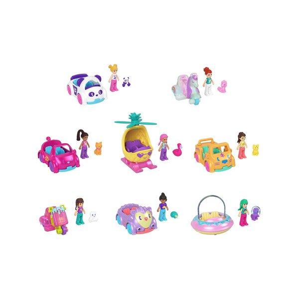 Image of polly pocket Pollyville Einzelfahrzeug, Zufallsauswahl