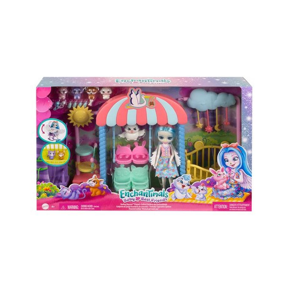 Enchantimals  Tierbaby-Hort Spielset 
