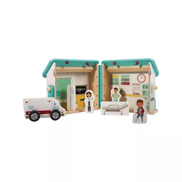 Set de jouets en bois Hôpital