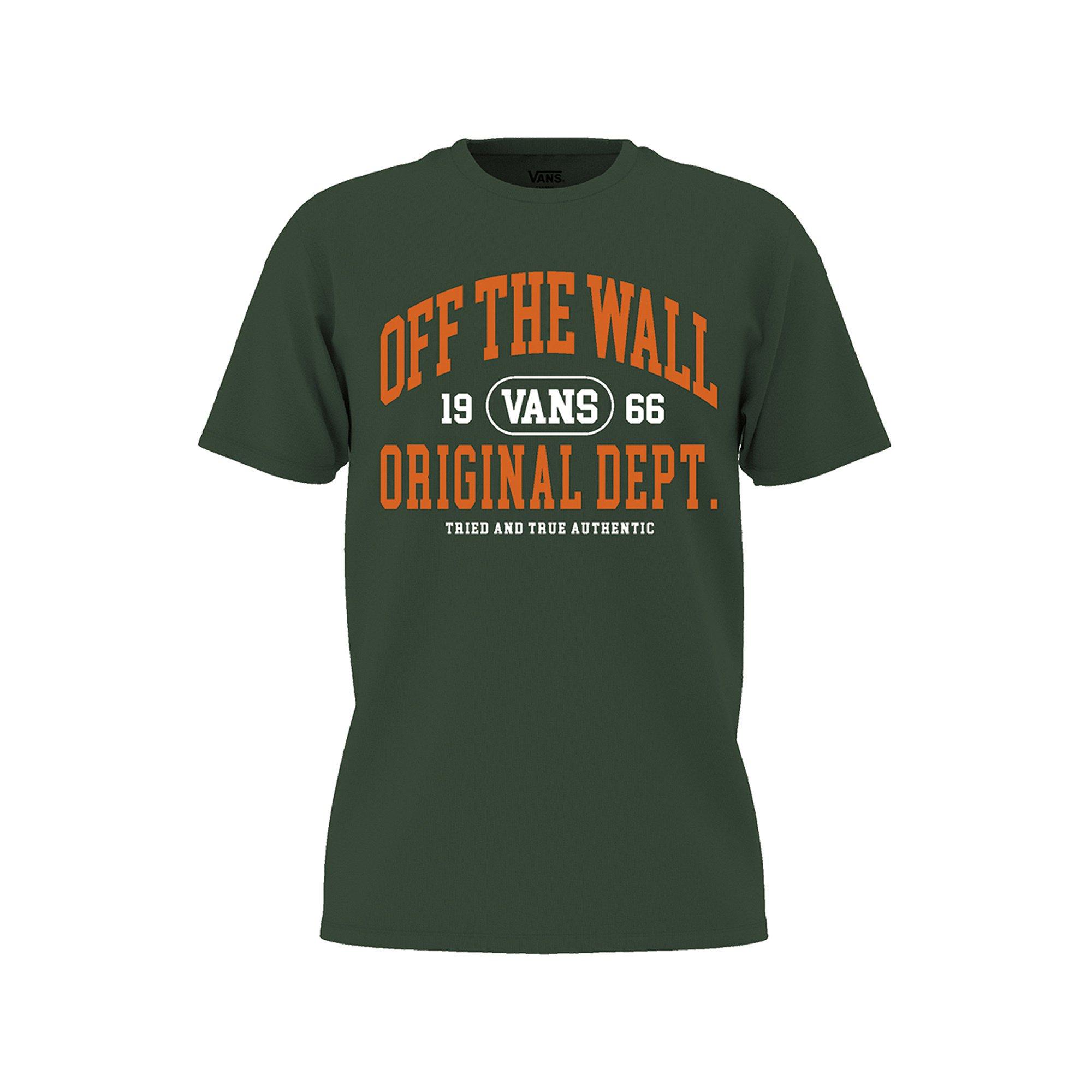 VANS OFF THE WALL ATHLETIC DEPT SS TEE marshmallow T-Shirt 