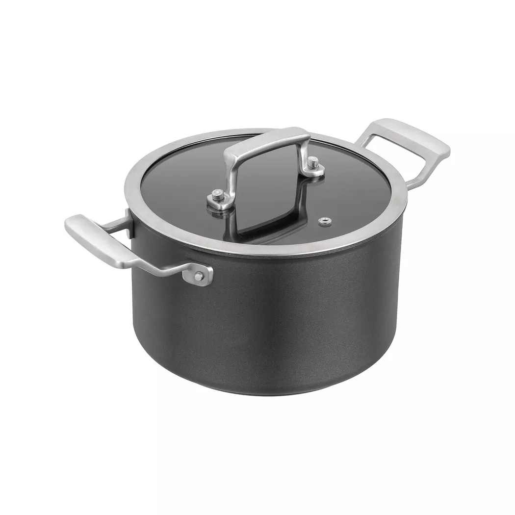 Kuhn Rikon New Life Pro Saucepan 24cm 6L Black