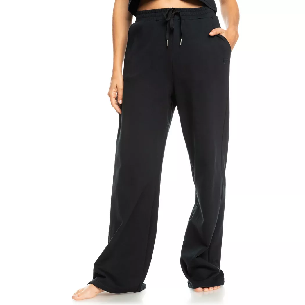 Roxy - Hose, Ess Energy Wide Legs Pants, S, Anthrazit