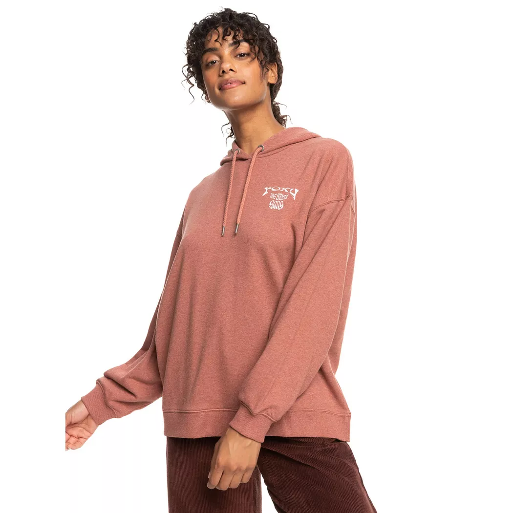 Roxy Sweat-shirt Lights Out A Cedar Wood S Femme