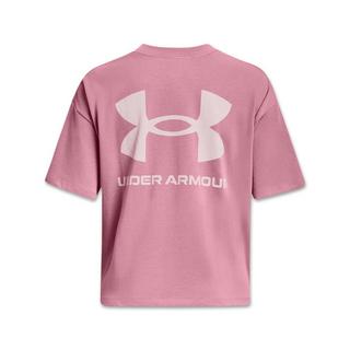 UNDER ARMOUR UA W LOGO LC OVERSIZED HW SS-WHT T-Shirt 