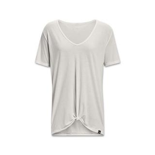 UNDER ARMOUR Pjt Rck Completer Deep V T-WHT T-Shirt 