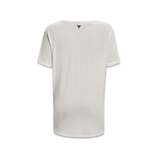 UNDER ARMOUR Pjt Rck Completer Deep V T-WHT T-Shirt 