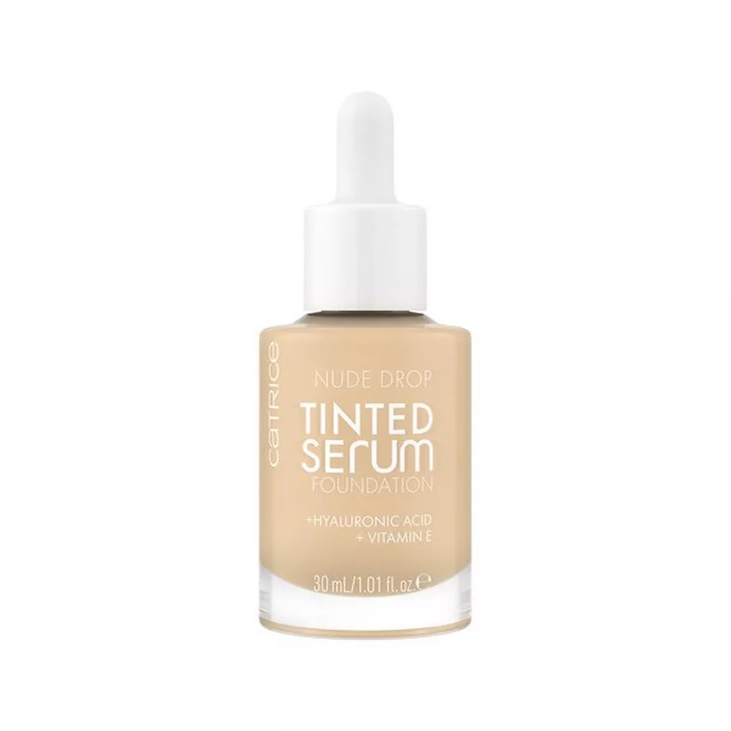 CATRICE - Nude Drop Tinted Serum Foundation,  Nude Drop Tinted Serum Foundation 020W, 30 ml