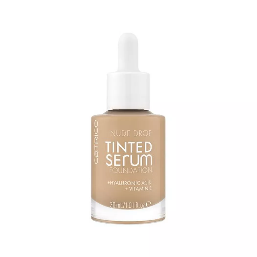 CATRICE - Nude Drop Tinted Serum Foundation,  Nude Drop Tinted Serum Foundation 020W, 30 ml