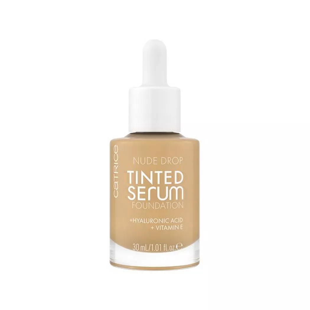 CATRICE - Nude Drop Tinted Serum Foundation,  Nude Drop Tinted Serum Foundation 020W, 30 ml