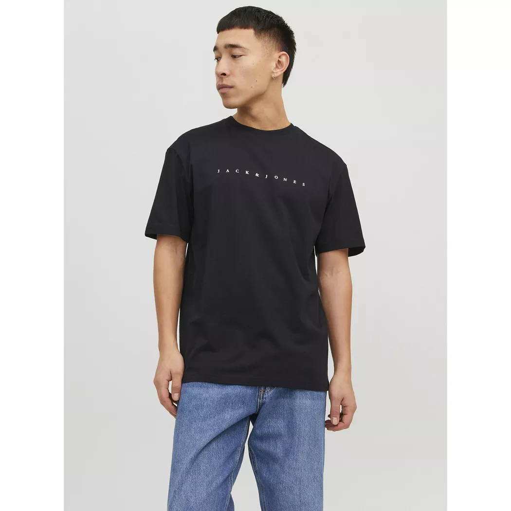 Jack & Jones - T-Shirt, für Herren, Black, Größe L