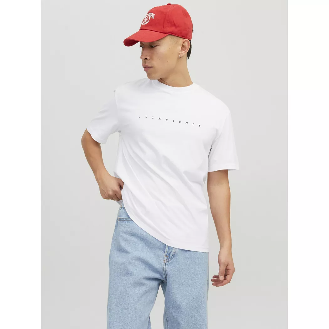 Jack & Jones - T-Shirt, für Herren, Weiss, Größe L