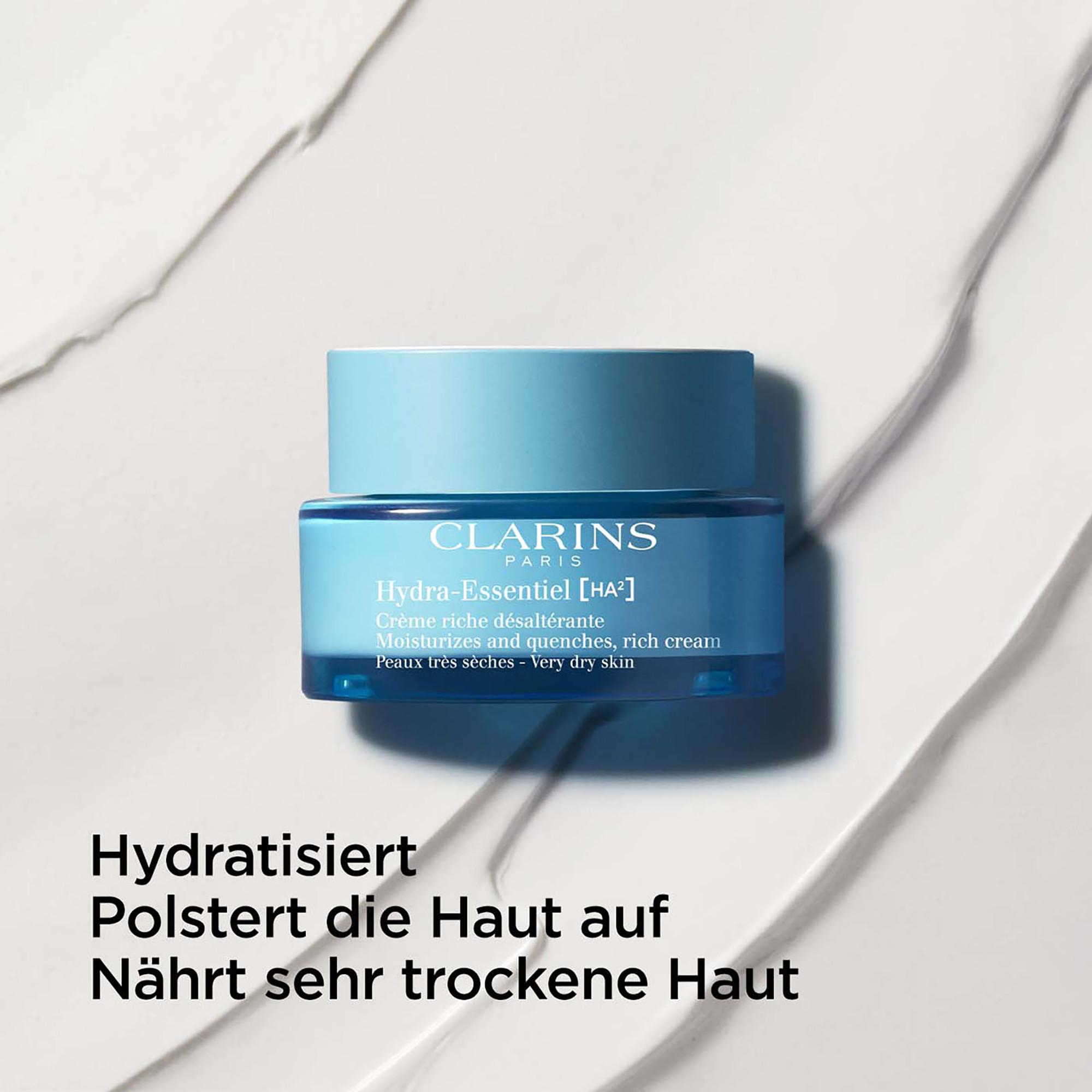 CLARINS  Hydra-Essentiel [HA²] Reichhaltige, feuchtigkeitsspendende Creme 