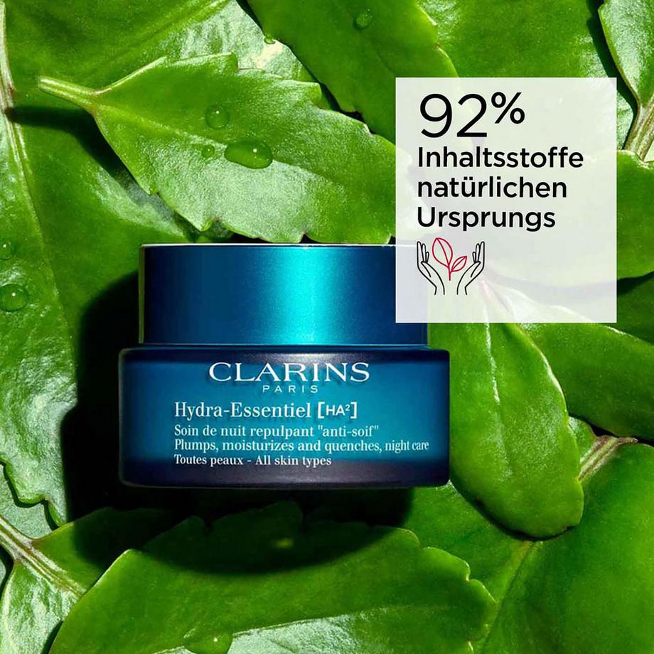 CLARINS  Hydra-Essential [HA2] 'Anti-Seide' Entferner Nachtbehandlung 