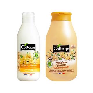 Cottage  DUO Duschmilch+ Body Lotion Vanille 