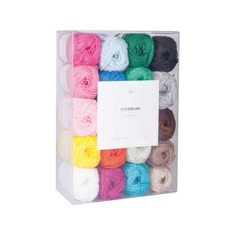 RICO-Design Handarbeitsgarn Ricorumi Set, 20 Stk. 