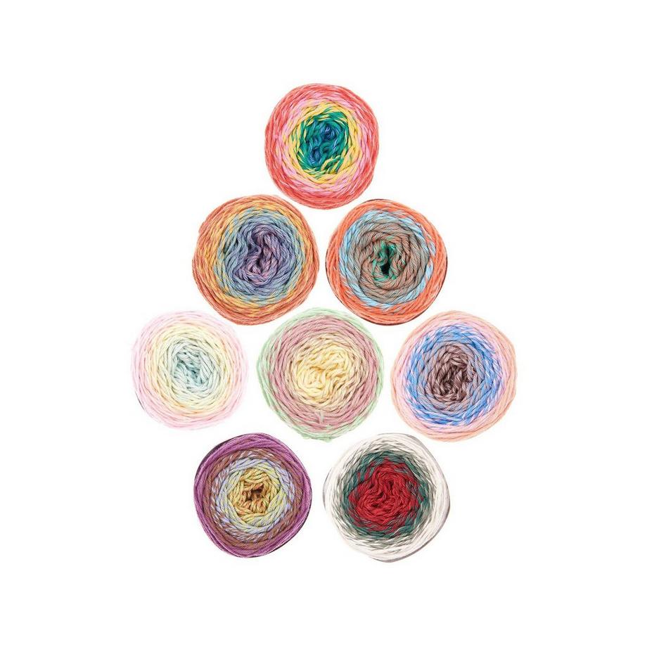 RICO-Design Filato da cucito Ricorumi Set Spin Spin, 8 pezzi. 