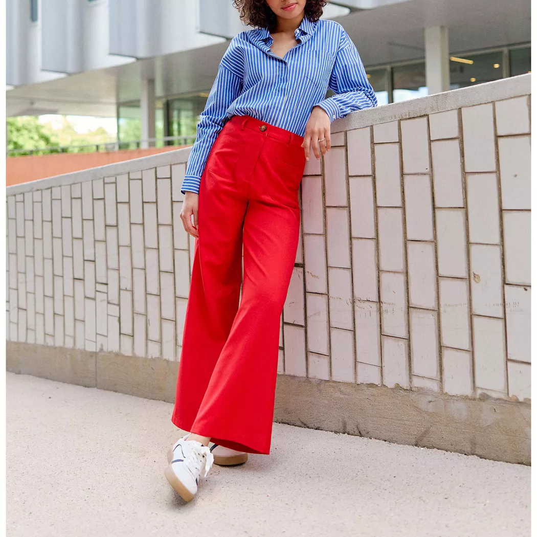 La Petite Etoile - Jeans, für Damen, Rot, Größe 36