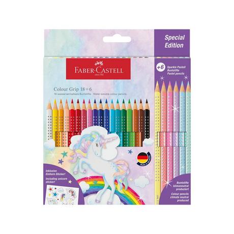 Faber-Castell Crayons de couleur Licorne 