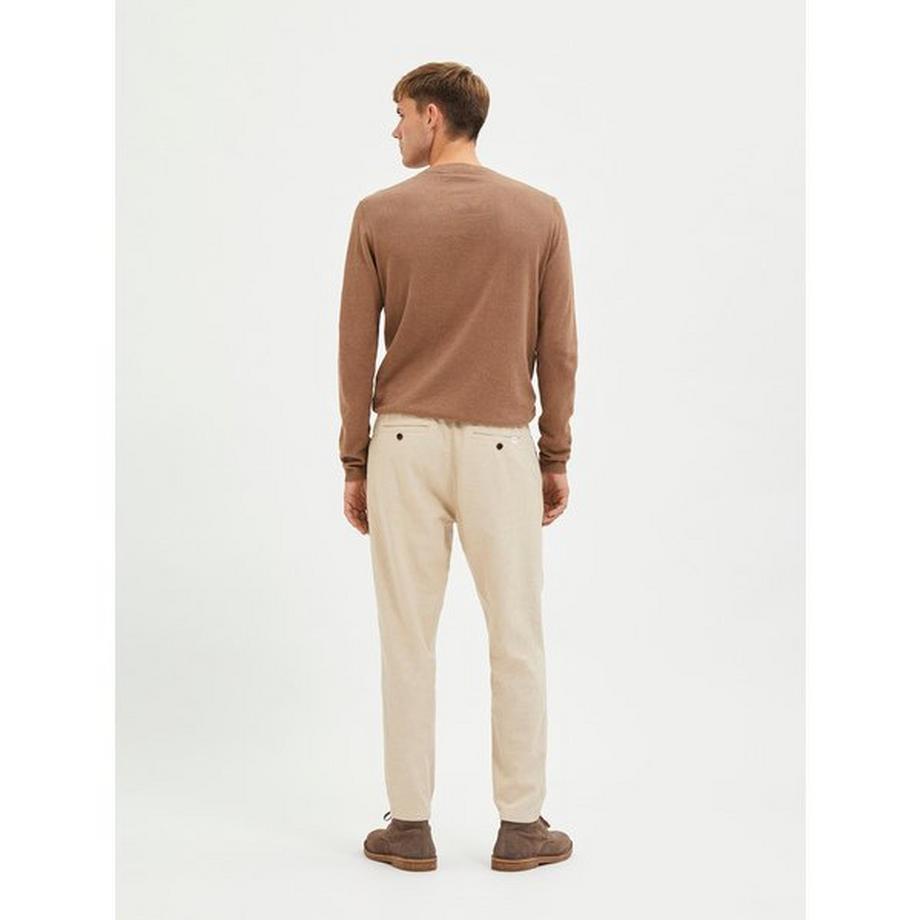 SELECTED Brody Leinen Tapered Fit Hose  