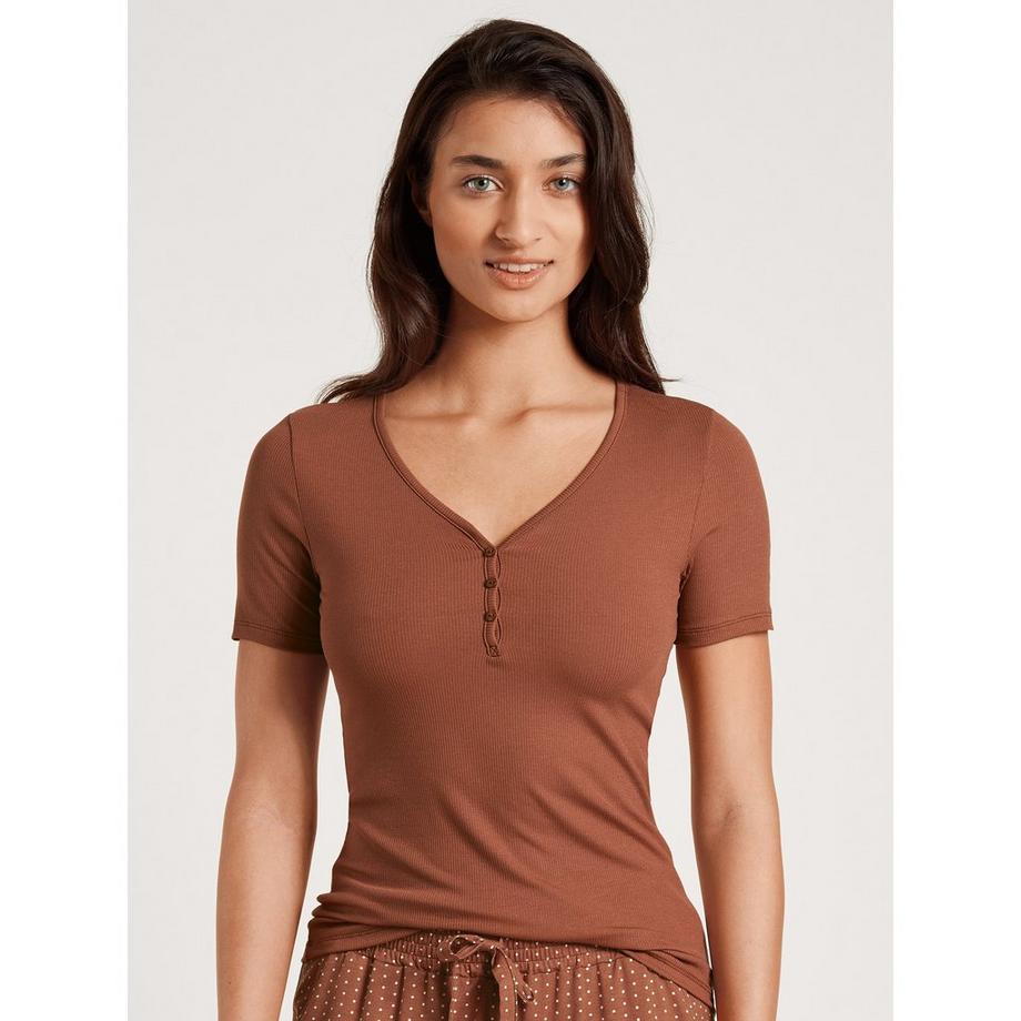 CALIDA Favourites Dreams Top a Costine Maniche Corte  