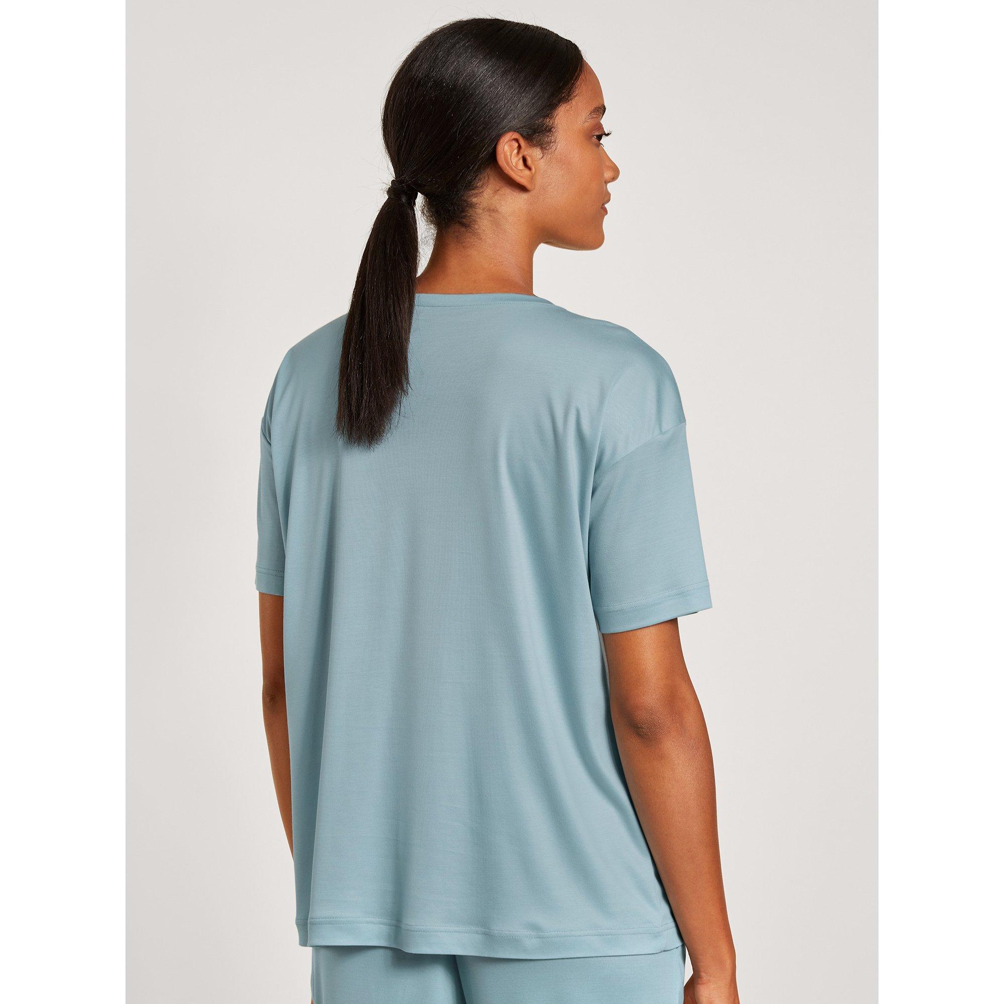 CALIDA Top Maniche Corte Modern Fit con Tasca sul Petto  